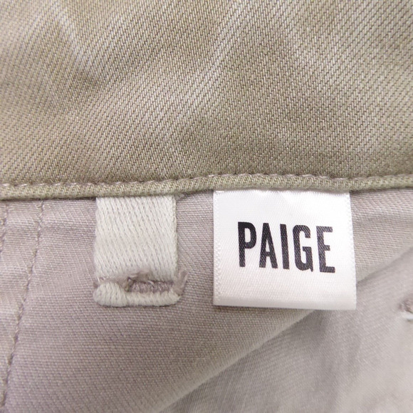Paige Jogger Pants Womens SZ 26 Mayslie Jogger Mid Rise Camouflage Straight Leg - Picture 12 of 16